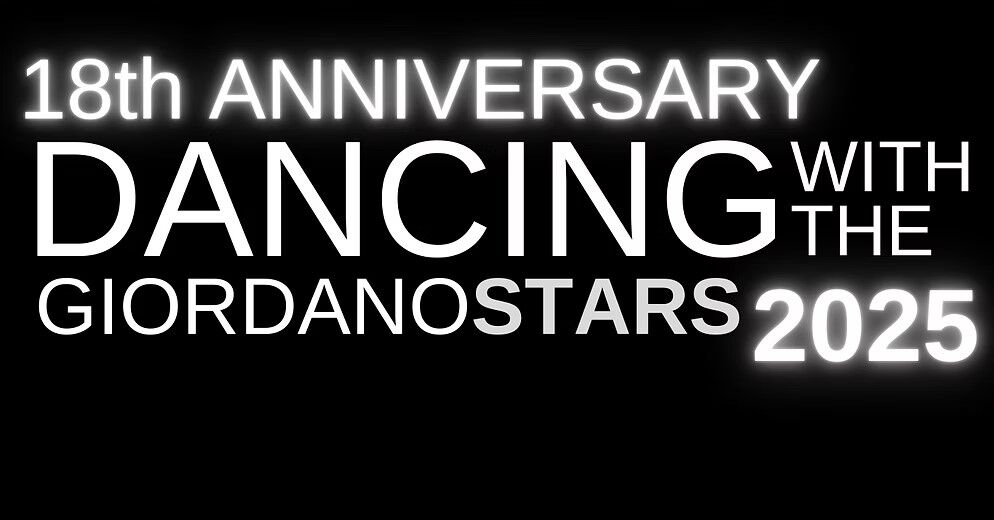 Dancing with the Giordano Stars 2025, Oct. 9 at Park West.
